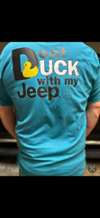 Duck Duck Nope funny duck graphic T-shirt or hoodie design