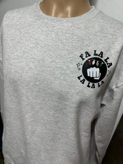 Deck The Halls And Not Your Baby Daddy Sweatshirt product image 2