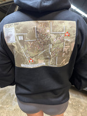 Pikes Off Road park map T-shirt or hoodie product view