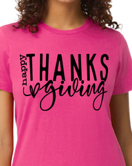 women Happy thanksgiving| T-SHIRT | LONG SLEEVE T-SHIRT| HOODIE product image