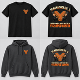 Yo Mama Y-Shaped Coffin shirt and hoodie censored mockup