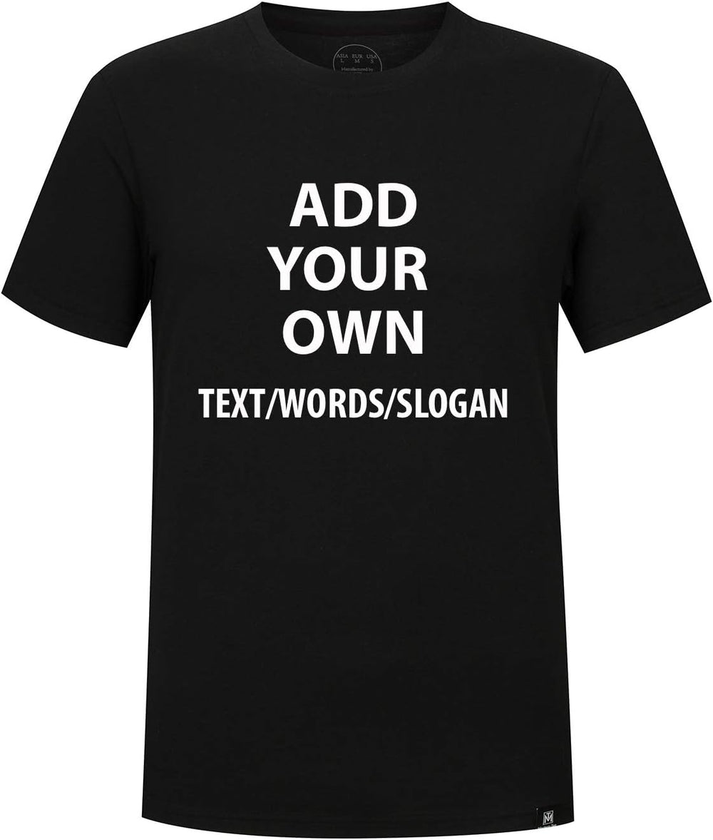 Custom T-Shirt Add Your Personalized product image