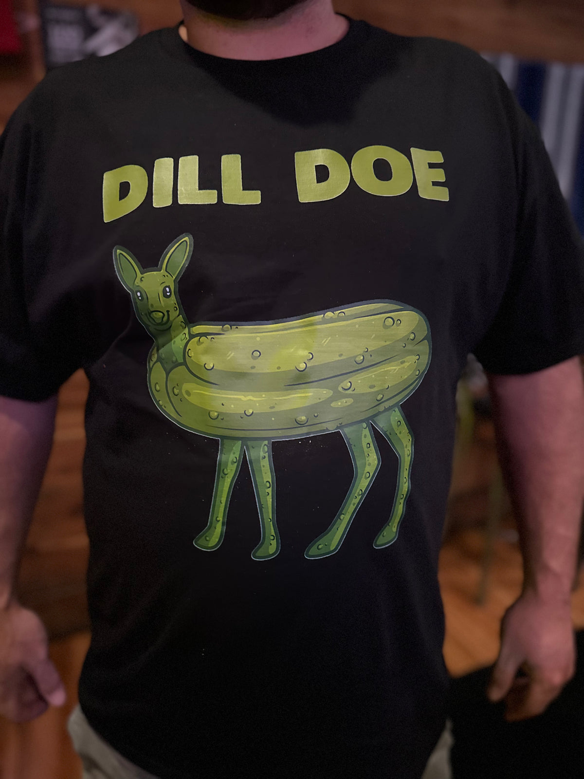Dill Doe Tshirt Funny Pickle Deer Tee
