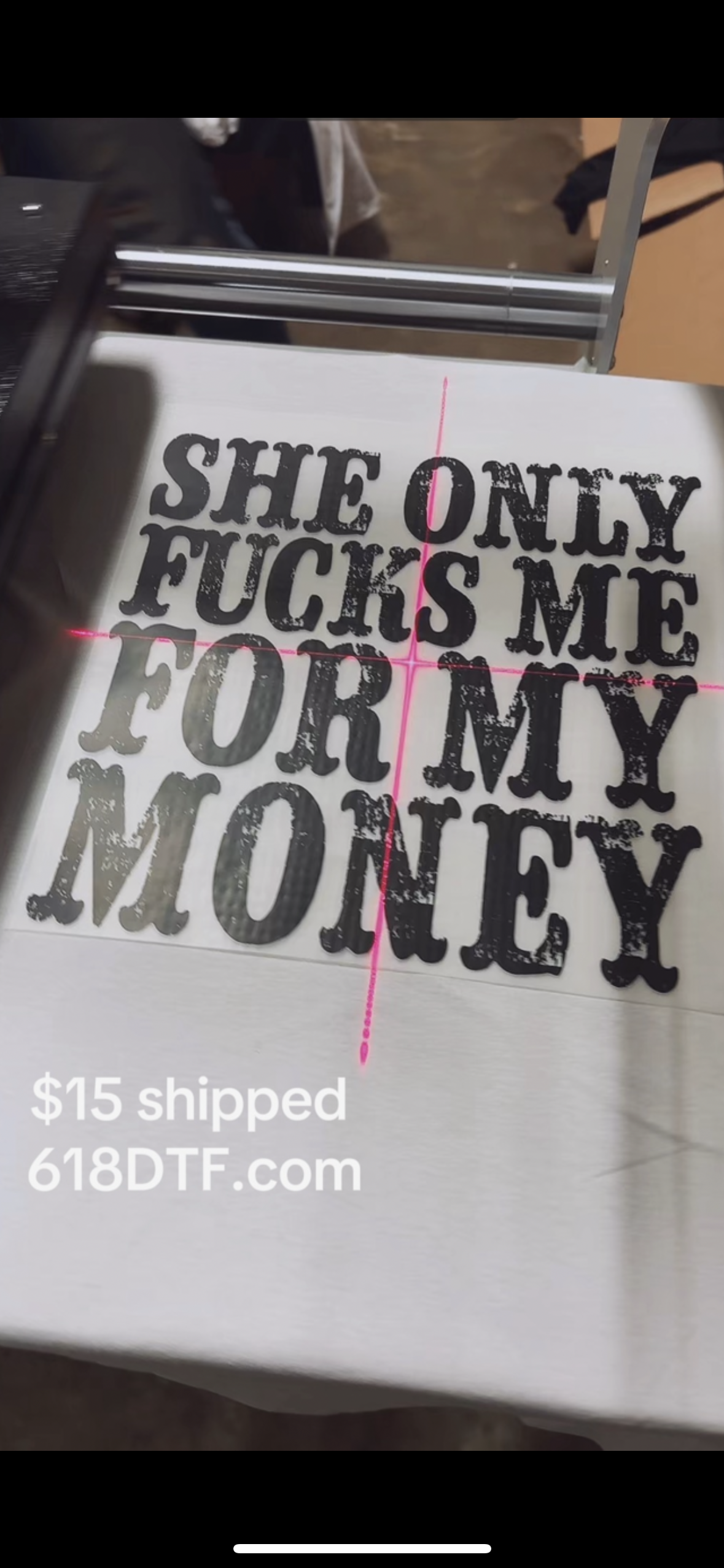 She only fucks me for my money | T SHIRT | HOODIE