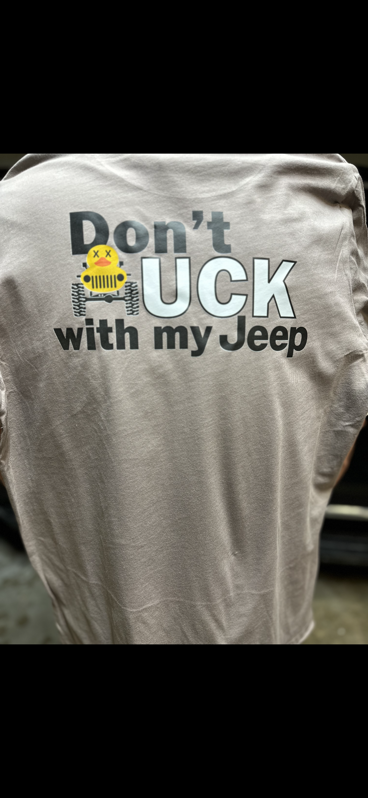 Don’t duck with my Jeep