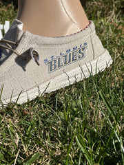 St Louis blues hockey shoes