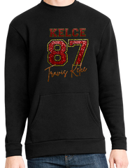 KELCE 87 GLITTER  (Super Bowl) CREWNECK