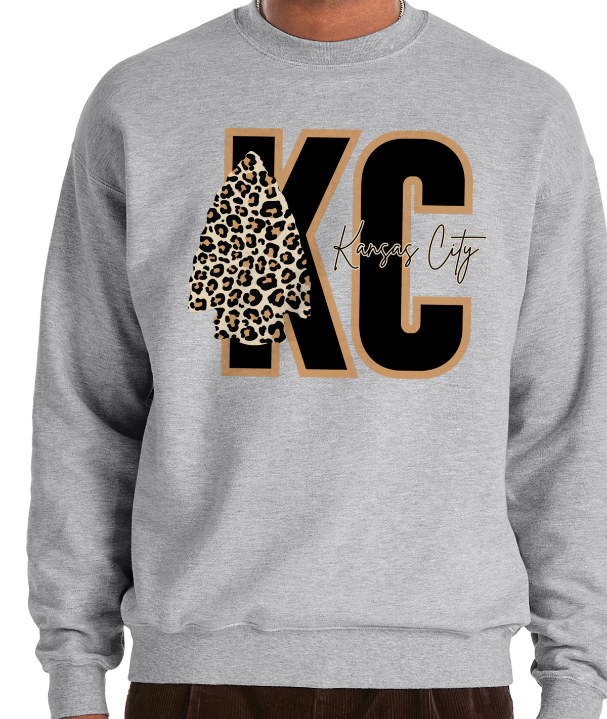 CHEETAH KC LOGO (Super Bowl) Sweatshirt