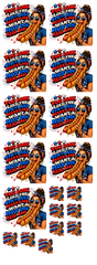 4TH OF JULY GANG SHEET ( YOU MAKE ME WANT A HOT DOG REAL BAD )