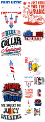 4TH OF JULY GANG SHEET ( RUB HERE )